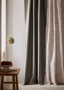 Mørkleggingsgardin i silkeaktig materiale (1-pack), bonprix