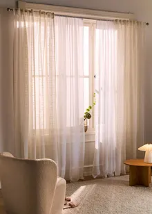 Gardin med struktur, i flere størrelser (1-pack), bonprix