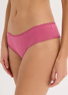 Brasiliansk truse med bomull (5-pack), bonprix