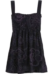 Ermeløs tunika i viskosemiks, bonprix