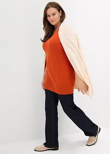 Lang basic-genser med V-hals, bonprix