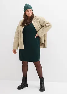 Strikkekjole i ledig snitt, bonprix