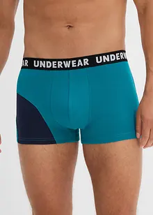 Boksershorts med bomull i ettersittende modell (3-pack), bonprix