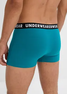 Boksershorts med bomull i ettersittende modell (3-pack), bonprix