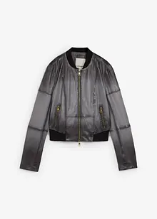 Skinnjakke i lammenappa, bonprix