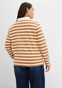 Poloskjorte i fast økologisk bomull, bonprix