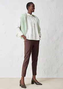 Skjorte med silke, bonprix