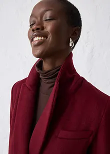 Blazerkåpe i myk ullmiks, bonprix