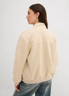 Jakke i imitert semsket skinn, bonprix