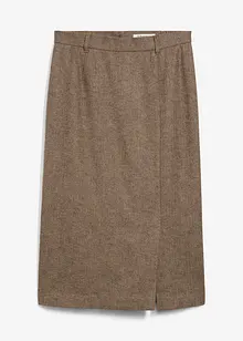 Blyantskjørt med ull, bonprix