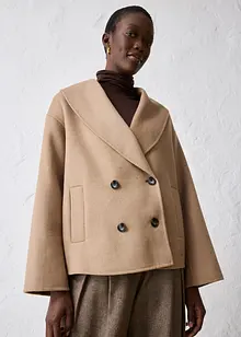 Jakke i myk ullmiks, bonprix