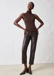 Topp i mykt materiale med ull, bonprix