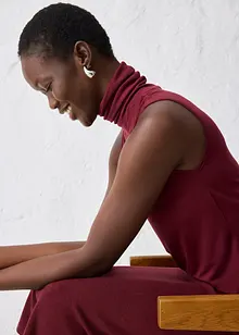 Topp i mykt materiale med ull, bonprix