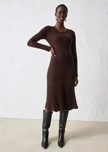 Strikkekjole av merinoull, bonprix