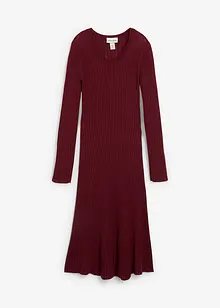 Strikkekjole av merinoull, bonprix