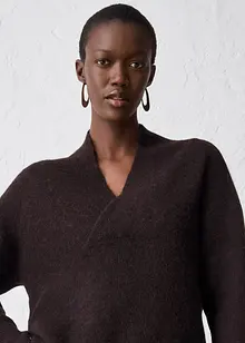 Genser i varmende alpakkamiks, bonprix