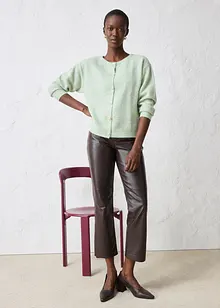 Cardigan i varmende alpakkaull-miks, bonprix