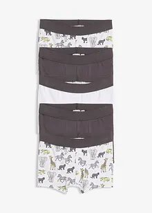 Boksershorts med myk økologisk bomull (5-pack), bonprix