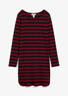 Kjole med forlenget bakstykke, av 100% fast bomull, bonprix