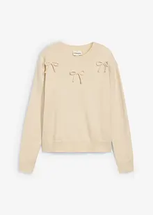 Genser med sløyfer, bonprix