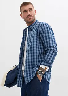 Langermet skjorte i 100% bomull, bonprix