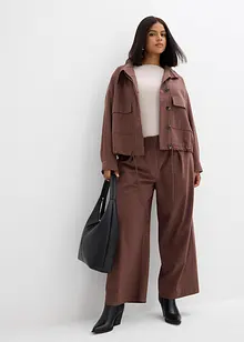 Kort overgangsjakke i viskosemiks, bonprix