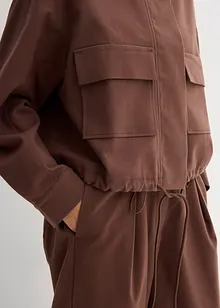 Kort overgangsjakke i viskosemiks, bonprix