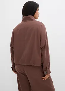 Kort overgangsjakke i viskosemiks, bonprix