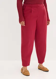 Stoffbukse i barrel modell, bonprix