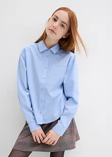 Oversized bluse i 100% bomull, bonprix