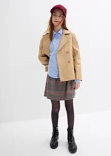 Oversized bluse i 100% bomull, bonprix