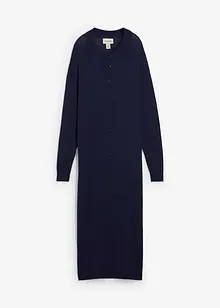 Finstrikket kjole av viskosemiks, bonprix