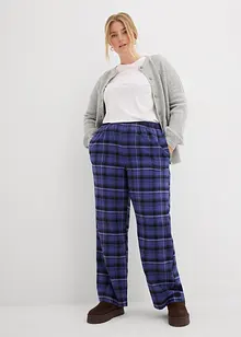 Flanellbukse i 100% økologisk bomull, bonprix