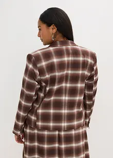 Rutet blazer, bonprix