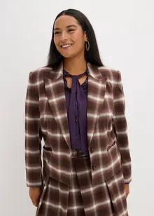 Rutet blazer, bonprix