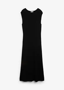 Finstrikket kjole av viskosemiks, bonprix