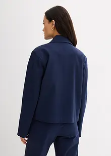 Kort overgangsjakke i bomullsmiks med elastan, bonprix