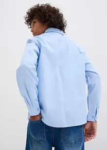 Langermet oxfordskjorte i 100% økologisk bomull, bonprix