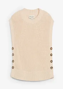 Strikket vest, bonprix
