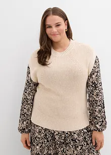 Strikket vest, bonprix