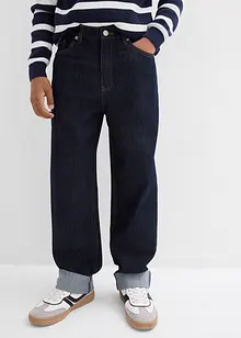 Loose Fit-jeans med regulerbar linning, Straight, bonprix