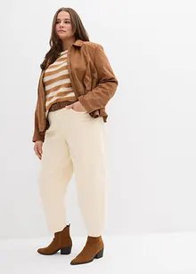 Oversized genser i 100% bomull, bonprix