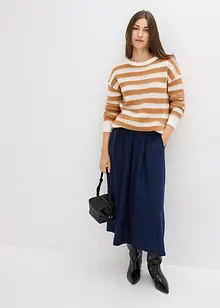 Oversized genser i 100% bomull, bonprix