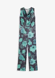 Jumpsuit i lett sateng, bonprix