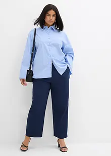 Skjortebluse i 100% bomull, bonprix