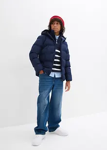 Vattert jakke med hette, bonprix