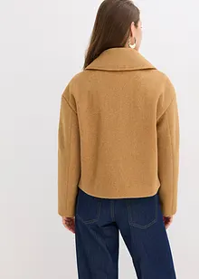 Overgangsjakke i ullstil, bonprix