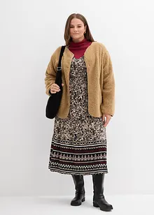 Maxikjole i myk viskose-/elastanmiks, bonprix