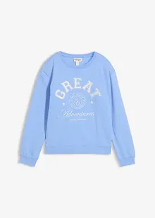 Sweatshirt i 100% økologisk bomull, bonprix