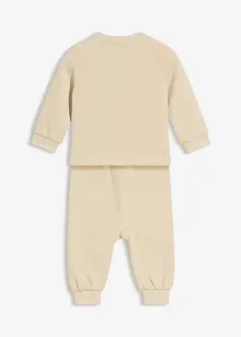 Joggedress med økologisk bomull (2-delt sett), bonprix
